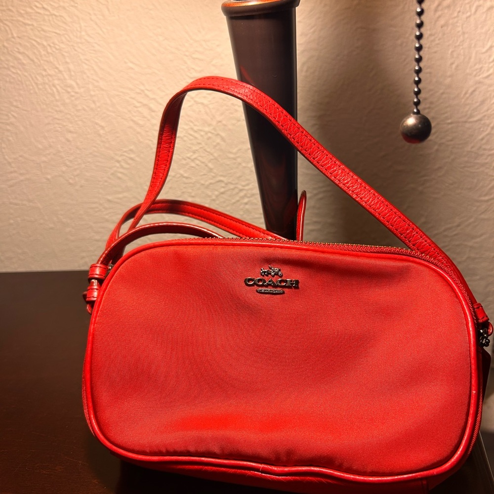 Coach Red Crossbody Bag